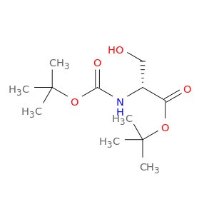 (R)-tert-Butyl 2-((tert-butoxycarbonyl)amino)-3-hydroxypropanoate