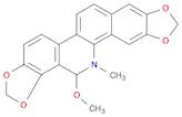 (-)-14-Methoxy-13-methyl-13,14-dihydro-[1,3]dioxolo[4',5':4,5]benzo[1,2-c][1,3]dioxolo[4,5-i]phe...