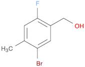 (5-bromo-2-fluoro-4-methylphenyl)methanol