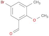 5-bromo-2-methoxy-3-methylbenzaldehyde