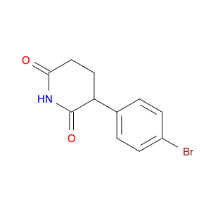 3-(4-BROMOPHENYL)PIPERIDINE-2,6-DIONE