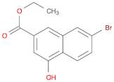 Ethyl 7-bromo-4-hydroxy-2-naphthoate