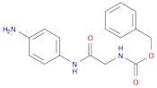 Carbamic acid, N-[2-[(4-aminophenyl)amino]-2-oxoethyl]-, phenylmethylester