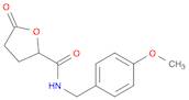 N-(4-Methoxybenzyl)-5-oxotetrahydrofuran-2-carboxamide
