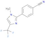 4-(1-Methyl-4-(trifluoromethyl)-1h-imidazol-2-yl)benzonitrile