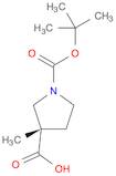 (S)-1-(tert-butoxycarbonyl)-3-methylpyrrolidine-3-carboxylic acid