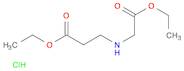ethyl 3-((2-ethoxy-2-oxoethyl)amino)propanoate hydrochloride