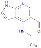 4-(ethylamino)-1H-pyrrolo[2,3-b]pyridine-5-carbaldehyde