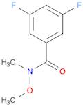 3,5-Difluoro-N-methoxy-N-methylbenzamide