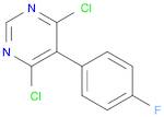 4,6-DICHLORO-5-(4-FLUOROPHENYL)PYRIMIDINE