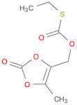 Carbonothioic acid, S-ethyl O-((5-methyl-2-oxo-1,3-dioxol-4-yl)methyl) ester