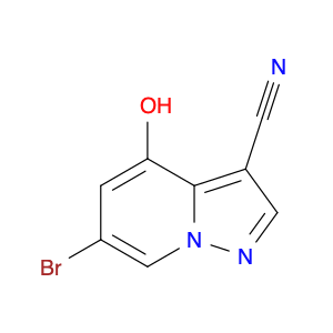 6-bromo-4-hydroxypyrazolo[1,5-a]pyridine-3-carbonitrile