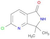 2-chloro-7,7-dimethyl-6H-pyrrolo[3,4-b]pyridin-5-one