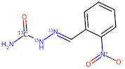 2-​Nitrobenzaldehyde Semicarbazone-​13C-​1,​2-​15N2