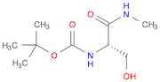 (S)-tert-butyl (3-hydroxy-1-(methylamino)-1-oxopropan-2-yl)carbamate