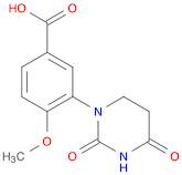 4-甲氧基-3-(四氢-2,4-二氧-1(2H)-嘧啶基)-苯甲酸