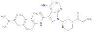 4-amino-N-[4-[2-(dimethylamino)-2-oxoethyl]-2,3-dimethylphenyl]-1-[(3R)-1-(1-oxo-2-propen-1-yl)-...