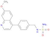 N-[4-(7-Methoxyquinolin-4-yl)benzyl]sulfamide