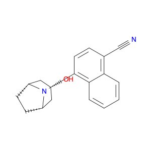 4-(3-endo-Hydroxy-8-azabicyclo[3.2.1]oct-8-yl)naphthalene-1-carbonitrile