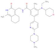 3-[ethyl(tetrahydro-2H-pyran-4-yl)amino]-N-[(2,3,5,6,7,8-hexahydro-1-methyl-3-oxo-4-isoquinoliny...