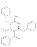 N-[1,4-dihydro-1,4-dioxo-3-[(phenylmethyl)amino]-2-naphthalenyl]-N-[(4-fluorophenyl)methyl]-acetam…