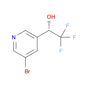 (S)-1-(5-Bromopyridin-3-yl)-2,2,2-trifluoroethan-1-ol