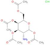 (2S,3R,4R,5R,6R)-6-(Acetoxymethyl)-3-aminotetrahydro-2H-pyran-2,4,5-triyl triacetate hydrochloride