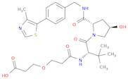 3-(3-(((S)-1-((2S,4R)-4-Hydroxy-2-((4-(4-methylthiazol-5-yl)benzyl)carbamoyl)pyrrolidin-1-yl)-3,3-…