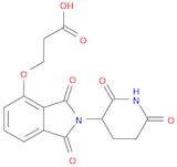 3-[[2-(2,6-Dioxo-3-piperidinyl)-2,3-dihydro-1,3-dioxo-1H-isoindol-4-yl]oxy]propanoic acid