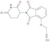 2-(2,6-dioxopiperidin-3-yl)-4-(prop-2-yn-1-yloxy)isoindoline-1,3-dione