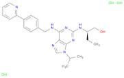 (2R)-2-[[9-(Methylethyl)-6-[[[4-(2-pyridinyl)phenyl]methyl]amino]-9H-purin-2-yl]amino]-1-butanol t…