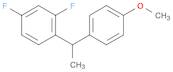 2,4-Difluoro-1-(1-(4-methoxyphenyl)ethyl)benzene