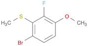 1-Bromo-3-fluoro-4-methoxy-2-methylsulfanyl-benzene