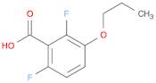 2,6-Difluoro-3-propoxybenzoicacid