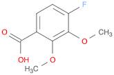 4-Fluoro-2,3-dimethoxy-benzoicacid