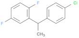 2-[1-(4-Chlorophenyl)ethyl]-1,4-difluorobenzene