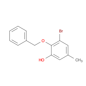 2-(Benzyloxy)-3-bromo-5-methylphenol