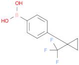 [4-[1-(trifluoromethyl)cyclopropyl]phenyl]boronicacid