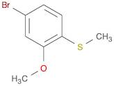 (4-Bromo-2-methoxyphenyl)(methyl)sulfane