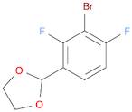 2-(3-Bromo-2,4-difluorophenyl)-1,3-dioxolane