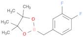 2-[(3,4-Difluorophenyl)methyl]-4,4,5,5-tetramethyl-1,3,2-dioxaborolane