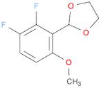 2-(2,3-Difluoro-6-methoxy-phenyl)-1,3-dioxolane