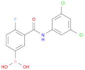 [3-[(3,5-Dichlorophenyl)carbamoyl]-4-fluoro-phenyl]boronicacid