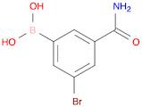 (3-bromo-5-carbamoylphenyl)boronicacid