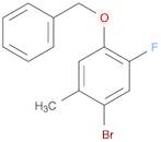 1-(Benzyloxy)-4-bromo-2-fluoro-5-methylbenzene