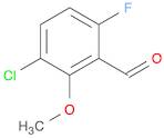 3-Chloro-6-fluoro-2-methoxy-benzaldehyde