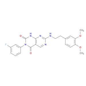 7-{[2-(3,4-dimethoxyphenyl)ethyl]amino}-3-(3-fluorophenyl)-1H,2H,3H,4H-pyrimido[4,5-d][1,3]diazine…