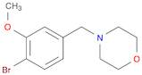 4-(4-Bromo-3-methoxybenzyl)morpholine