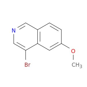 4-Bromo-6-methoxyisoquinoline