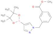 3-[4-(4,4,5,5-Tetramethyl-[1,3,2]dioxaborolan-2-yl)-pyrazol-1-ylmethyl]-benzoic acid methyl ester